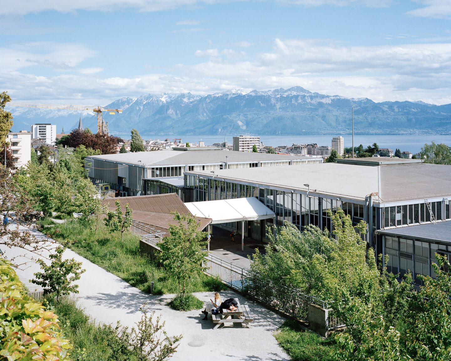 Collège de Pierrefleur à Lausanne. © Geoffrey Cottenceau © CPCL