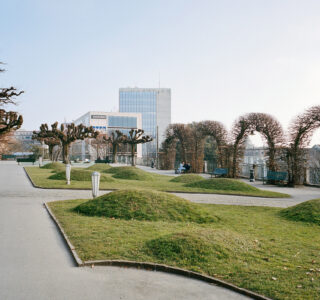 Vue du Parc de la Grenouille à Lausanne. © Geoffrey Cottenceau © CPCL